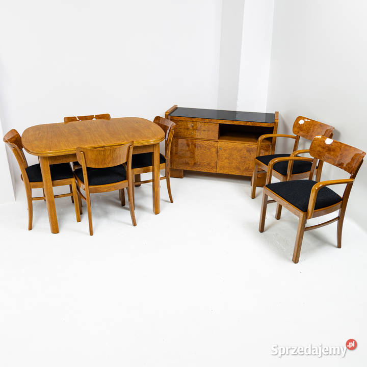 Niska Komoda Art Deco Modernizm Antyk Stara Lata wielkopolskie