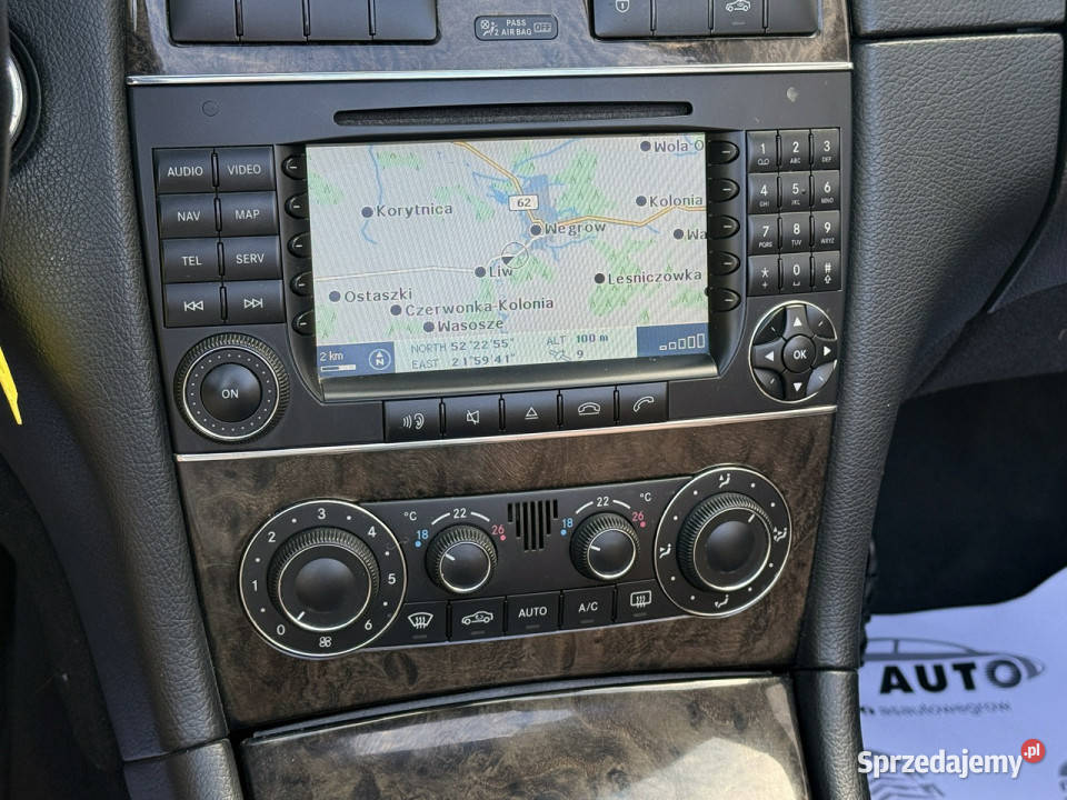 Mercedes CLK 350 35V6 272 reflektory ksenonowe Węgrów