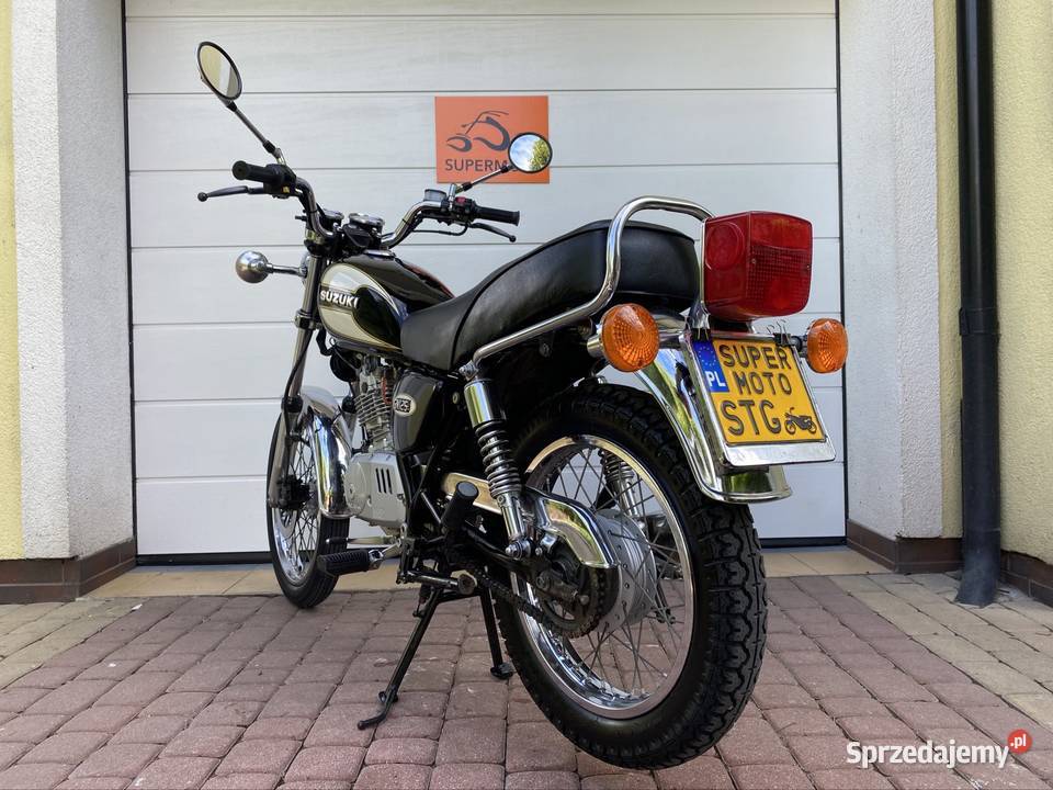 SUZUKI GN 125 kat B Prostota i nie zawodność Na Kokoszkowy