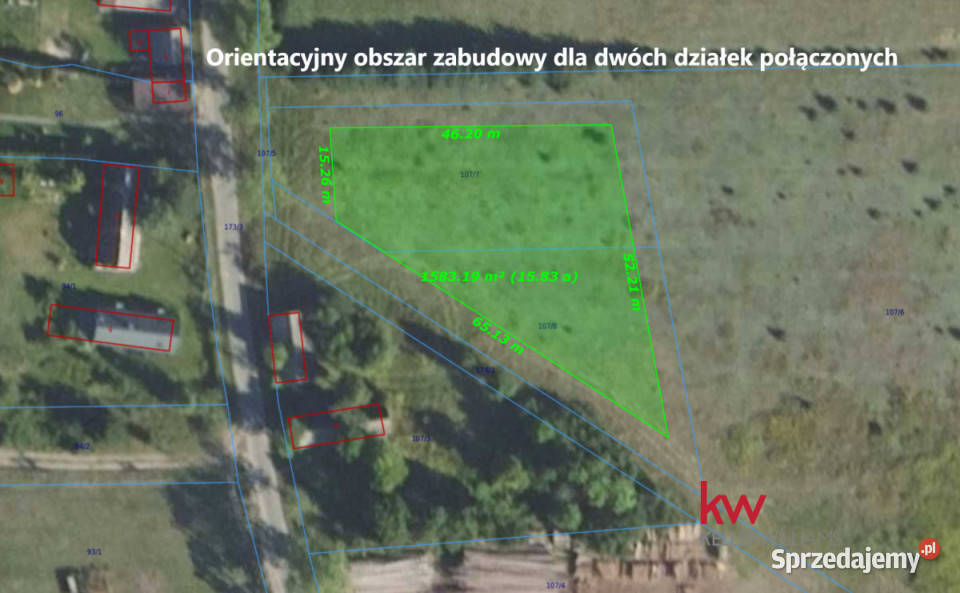 Grunt Suliradzice 2570 metrów
