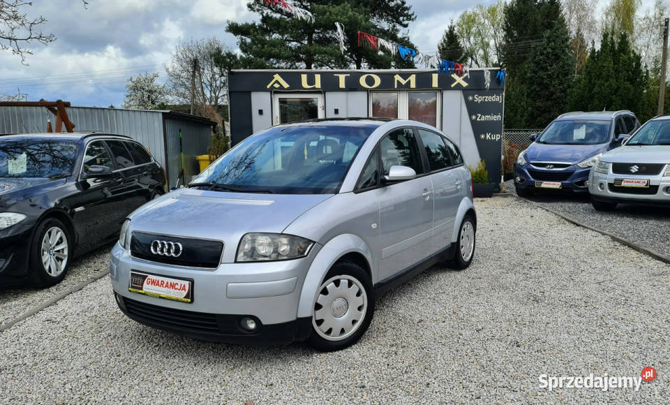 Audi A2 14 Benzyna FULL Nowy rozrząd Panorama lakier metallic dolnośląskie Świdnica