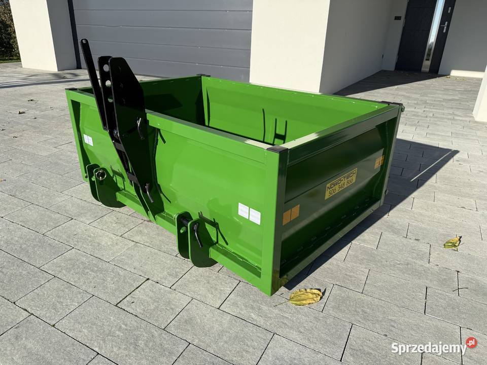 skrzynia transportowa na tył ciągnika tylny TUZ Kłapówka