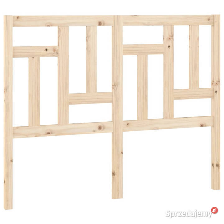 Wezgłowie łóżka 1255x4x100 lite drewno sosnowe mazowieckie