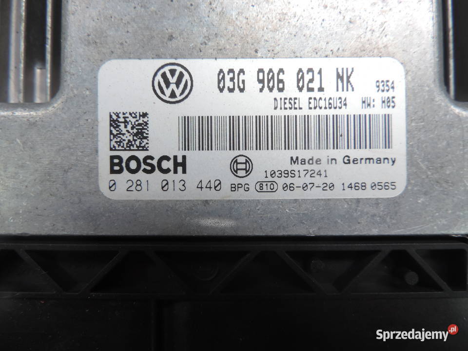VW PASSAT B6 20TDI KOMPUTER STEROWNIK komputery Nowy Sącz