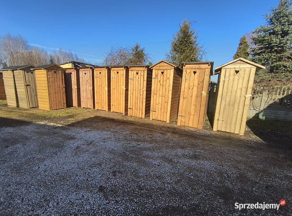 Toaleta drewniana łódzkie Wydrzyn