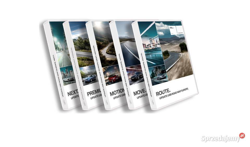 EntryNav BMW Road Map Europe West East ROUTE łódzkie Piotrków Trybunalski