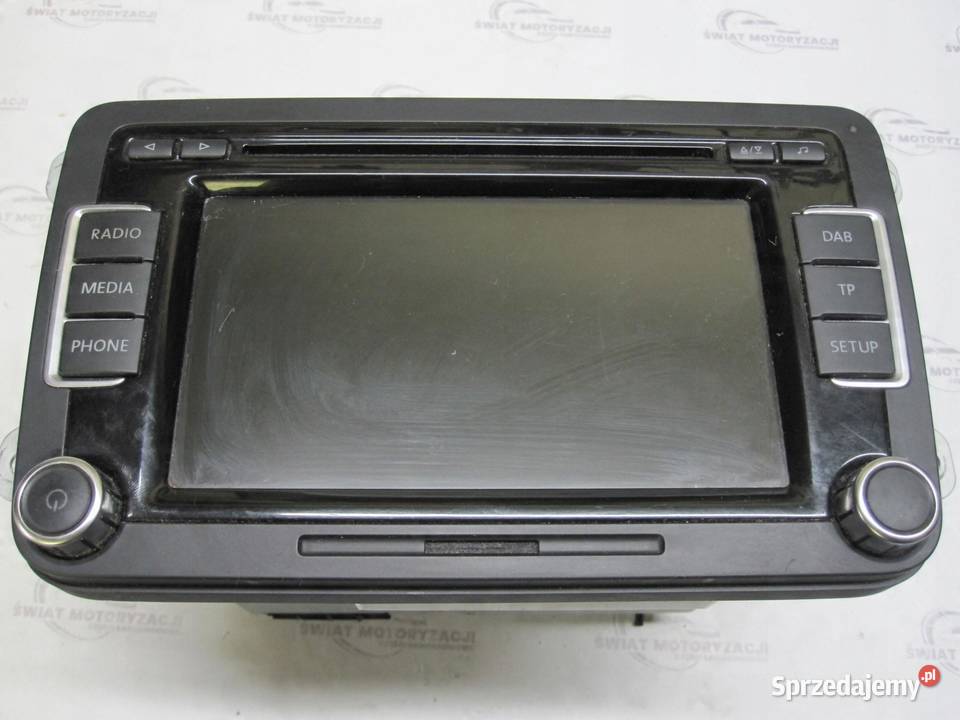 VW GOLF VI 11r radio CD 3C8035195G 7640207360