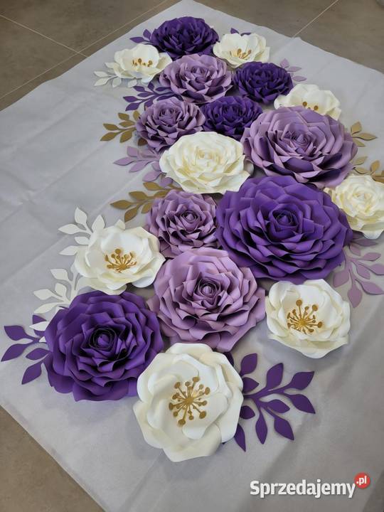 Zestaw kwiatów 3D typ Chanel Jaroszyn-Kolonia