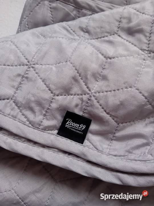 Szara narzuta pikowana 170x210 mazowieckie Warszawa