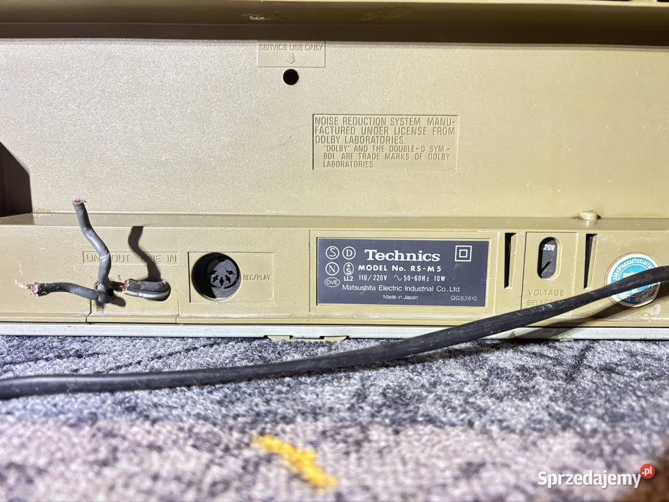 Technics m5 stereo cassette deck Pozostałe małopolskie Stadła