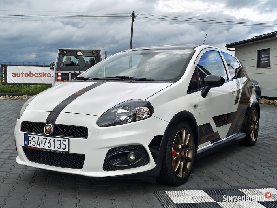 Fiat Punto ABARTH PIĘKNY Niski Oryg Przebieg ABS