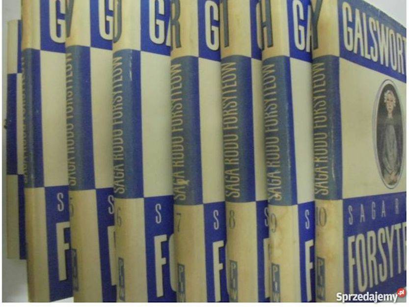 SAGA RODU FORSYTEÓW TOM 07 GALSWORTHY J Proza i poezja kujawsko-pomorskie