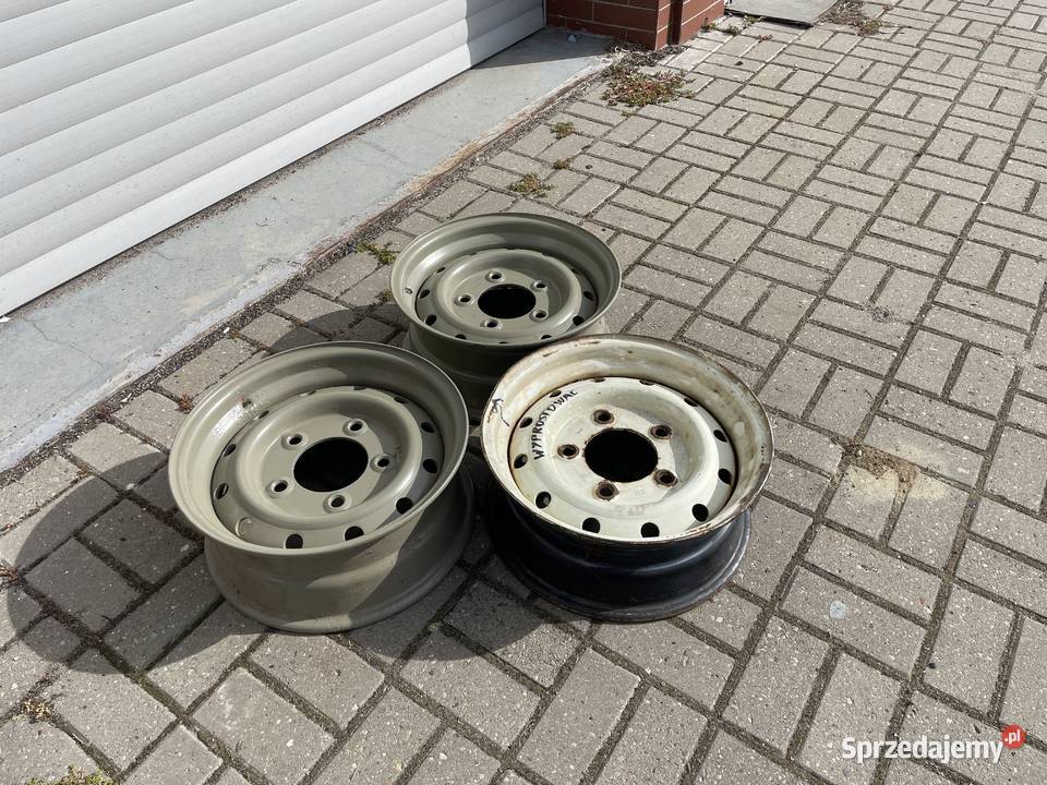Land Rover Defender wzmacniane felgi stalowe lubuskie Kostrzyn nad Odrą