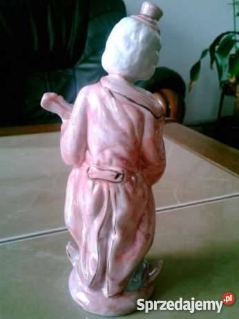 Porcelanowa figurka klowna