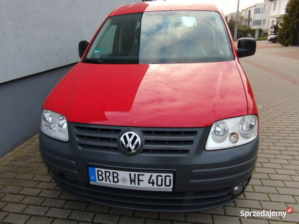 Volkswagen Caddy Benzyna Klima 5 osobowy III Caddy kujawsko-pomorskie Toruń