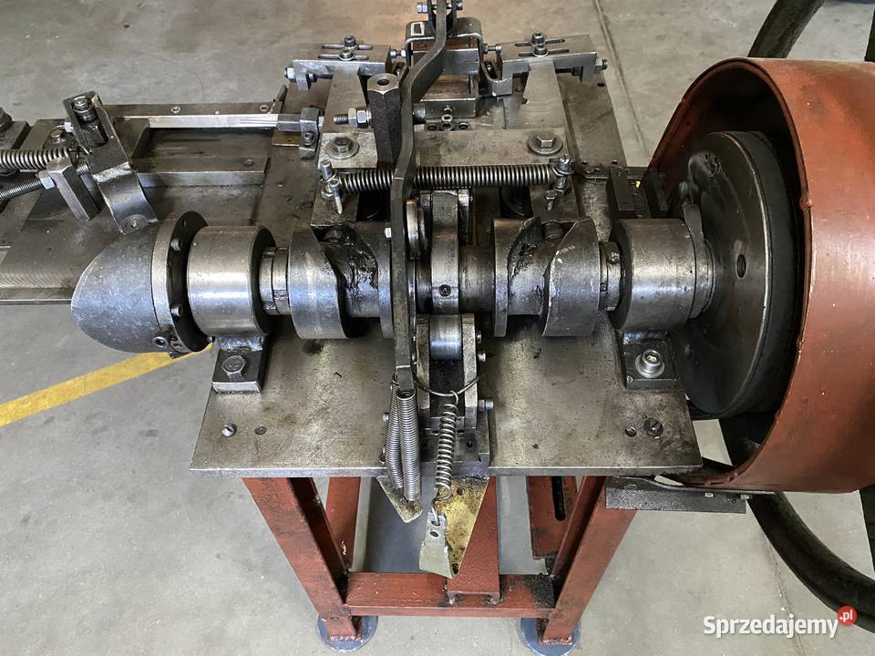 Automat do zaginania i cięcia drutu Lutomiersk