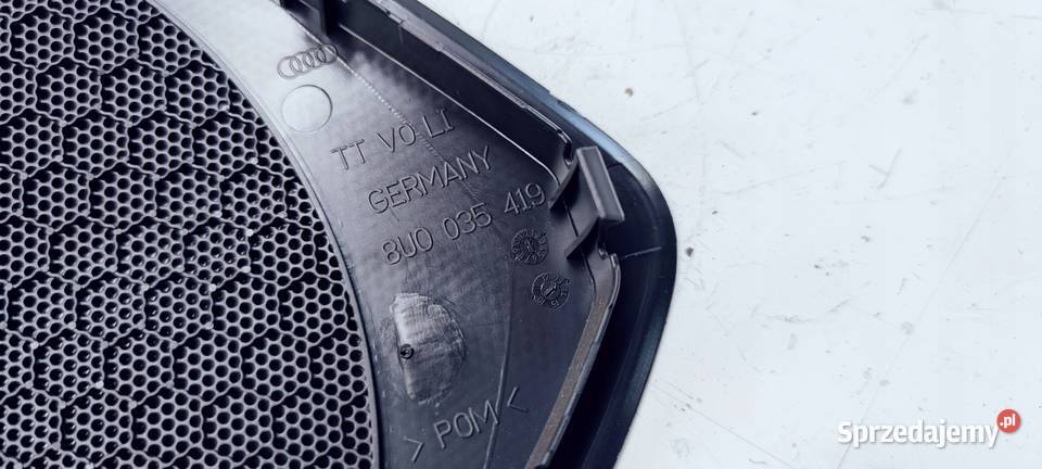 MASKOWNICA GŁOŚNIKA LEWY PRZÓD AUDI Q3 8U0035419 osobowe Przystajń