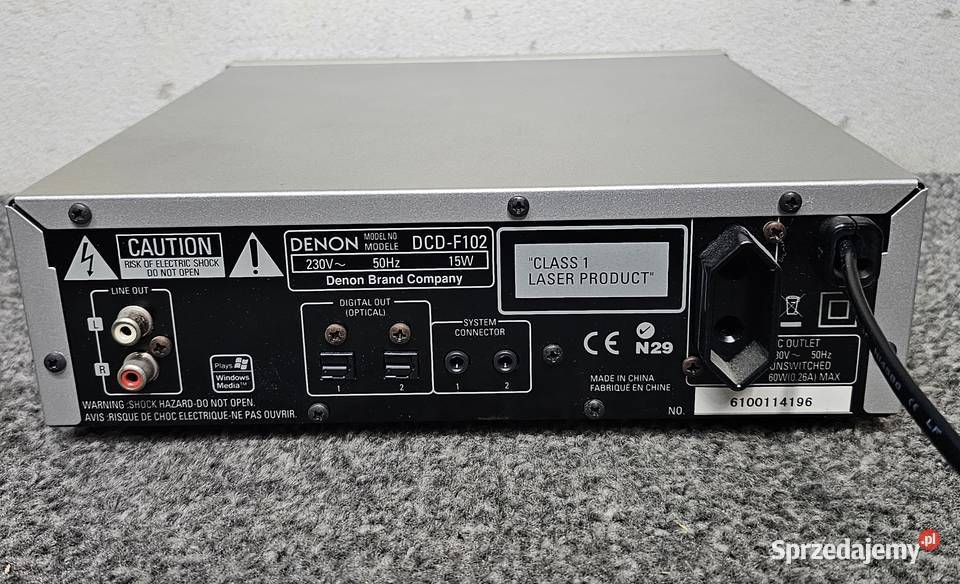 Odtwarzacz CD Denon DCDF102 Odtwarzacze CD i MD Kraków
