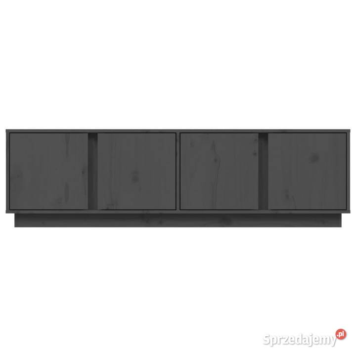Szafka pod telewizor szara 140x40x40 lite drewno Warszawa