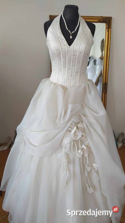 Sprzedam Tanio suknie ślubną księżniczkę 3638 Białystok