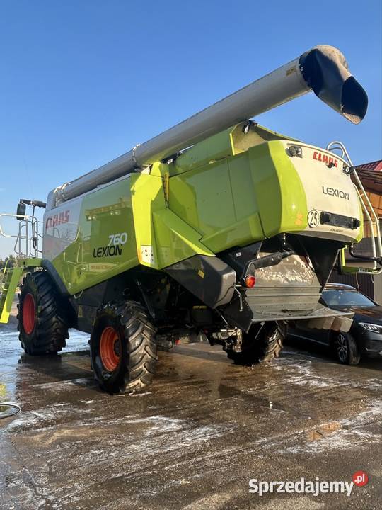 Kombajn Claas Lexion 760 APS Radio Łysakowo