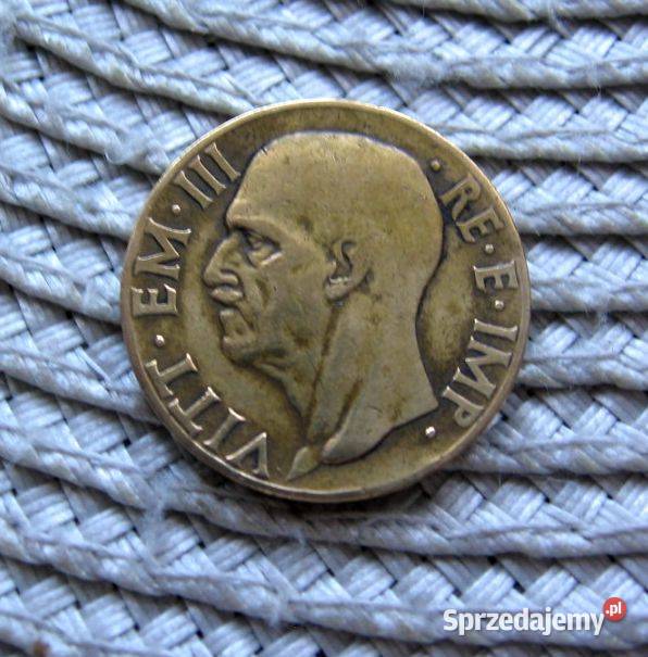 Włochy 10 Centesimi 1939r Brązal wielkopolskie Kalisz