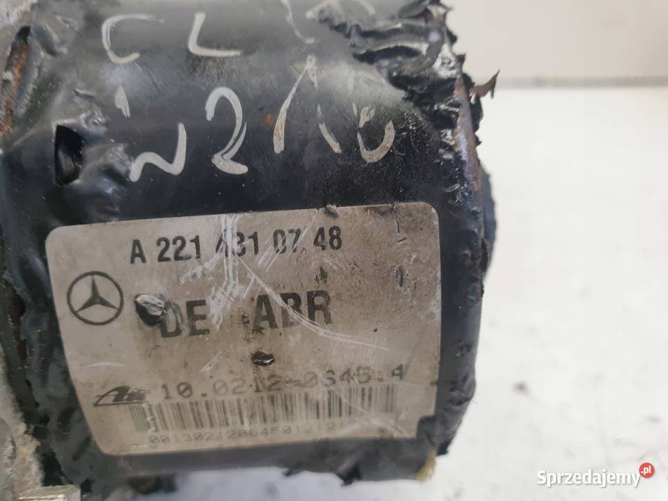 Mercedes CL W216 POMPA ABS hamulcowa A2214310748 lubelskie