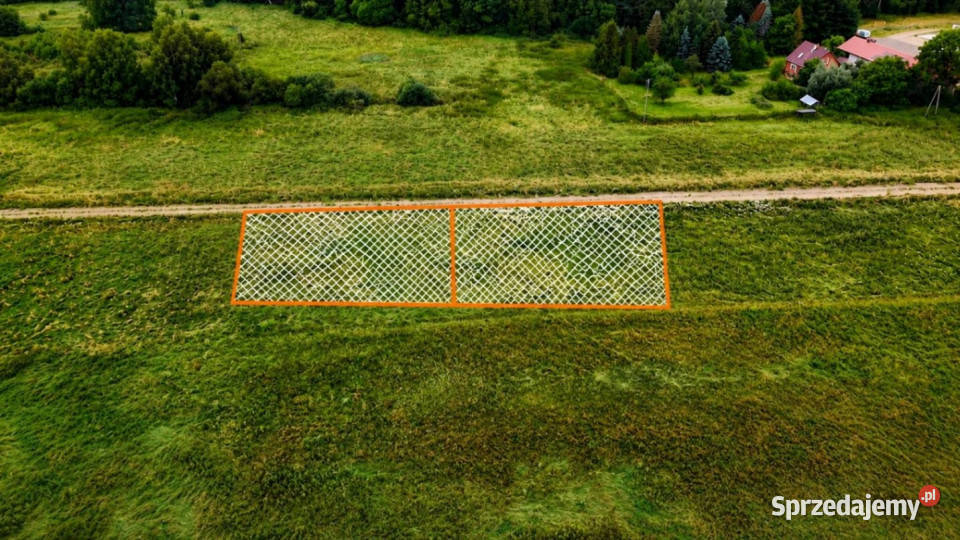 Działka budowlana 1560 m MPZP Sycewice k Słupska