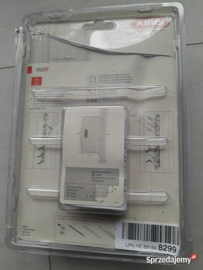 ABUS FAS97 zabezpieczenie boczne okien drzwi sprzedam