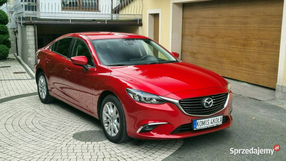 Mazda 6 Navi Led Wzorowy Stan Serwis GWARANCJA nawigacja 6