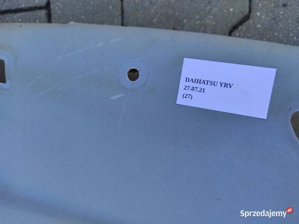 PODSUFITKA DAIHATSU YRV 13 Wyposażenie wnętrza wielkopolskie Nowy Tomyśl