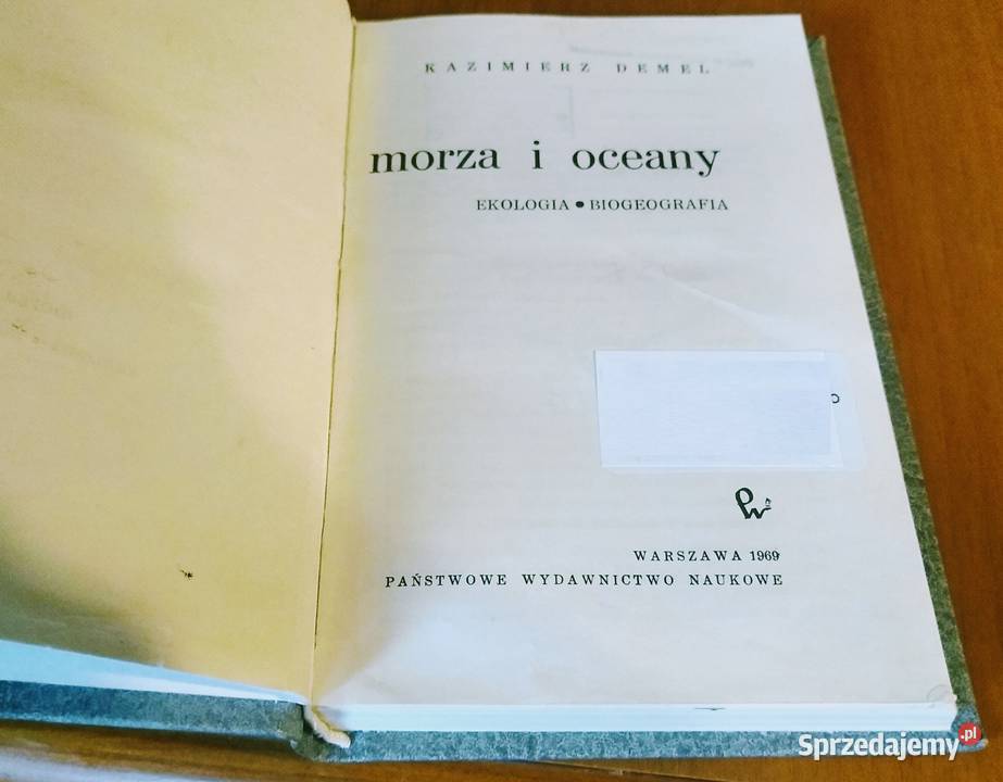 Morza i oceany ekologia i biogeografia Kazimierz geografia