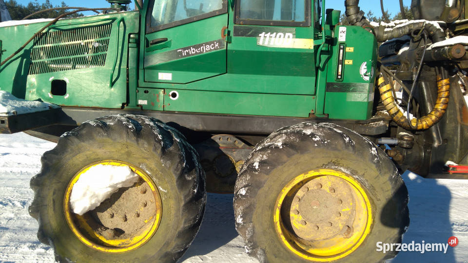 Forwarder TIMBERJACK 1110 D 8x8 zachodniopomorskie Biały Bór