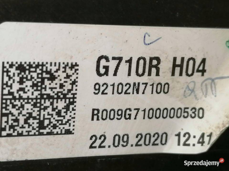 HYUNDAI TUCSON IV 20 LAMPA FULL LED PRAWA Pleszew