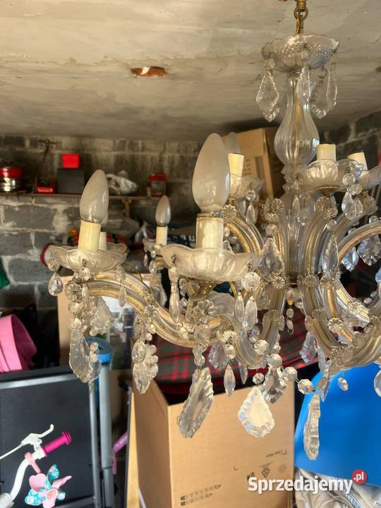 Żyrandol zabytkowy tanio Kraków
