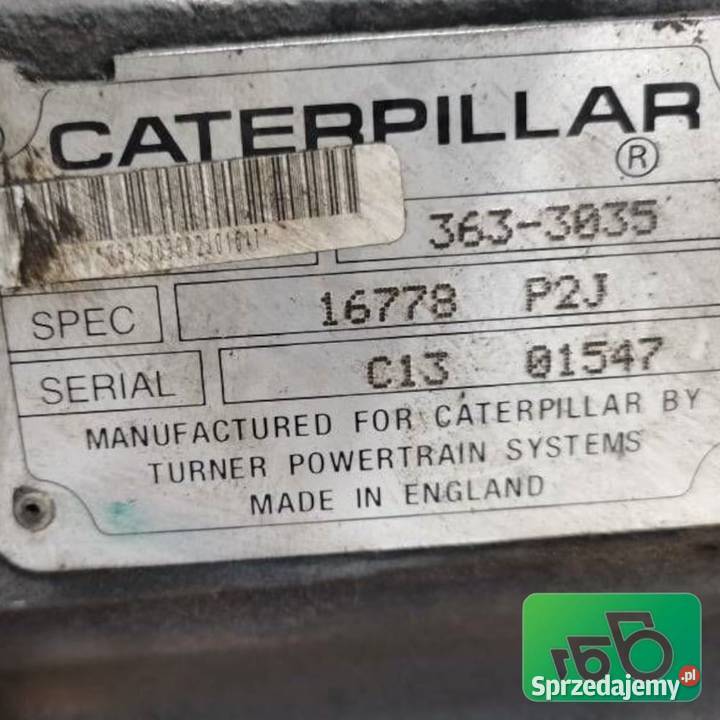 Skrzynia Biegów CKA71191 Reduktor 3633035 CAT TH Wilkowo sprzedam