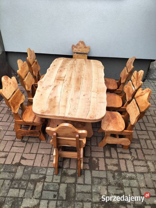Sprzedam komplet mebli ogrodowych z gruszki Leszno