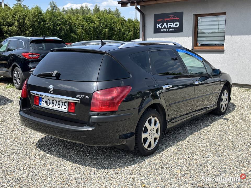 Peugeot 407 elektryczne szyby śląskie Paniówki
