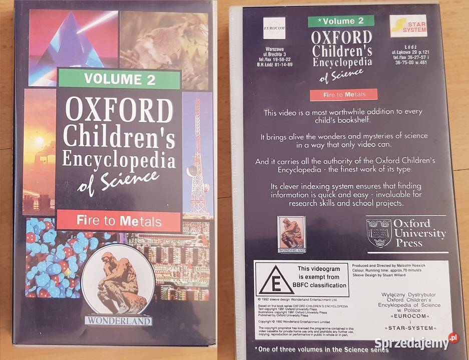 Oxford Childrens Encyclopedia Of Science Kielce sprzedam