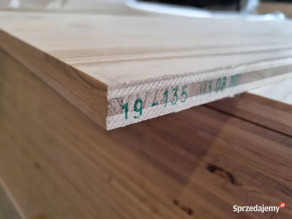 Płyta 3warstwowa Masywna 19x1250x2500mm KLASA BC