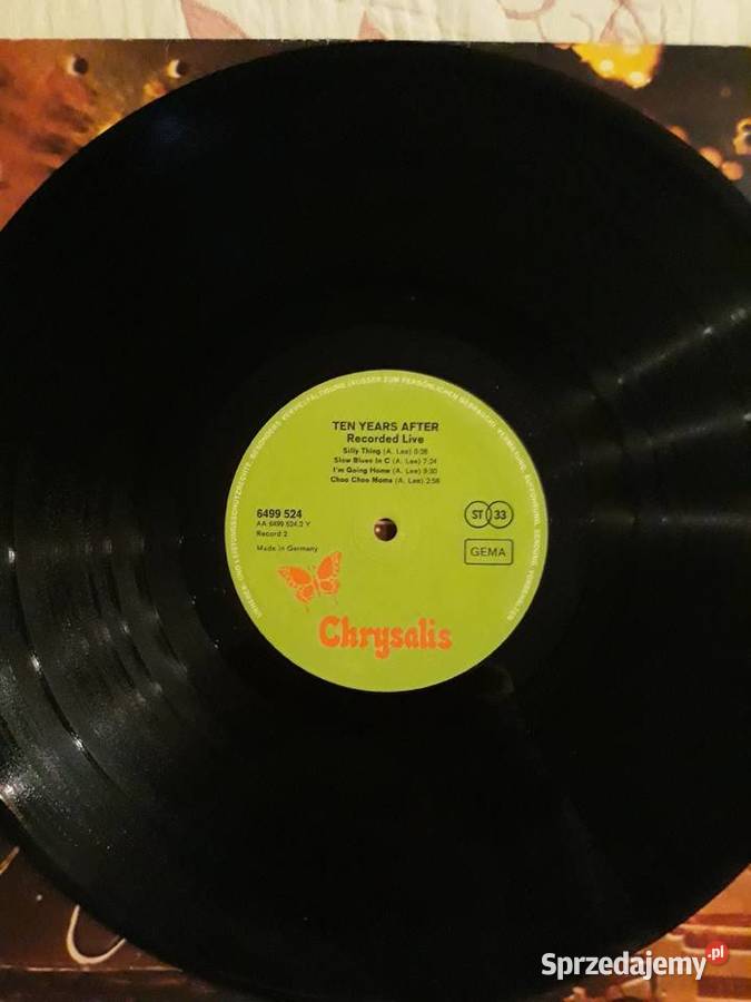 TEN YEARS AFTER LIVE RECORDED 2 LP 1973kolekcja 2 płyty