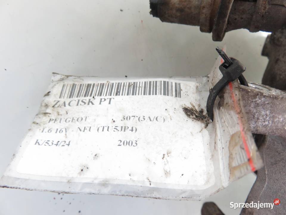 ZACISK PRAWY TYŁ PEUGEOT 307