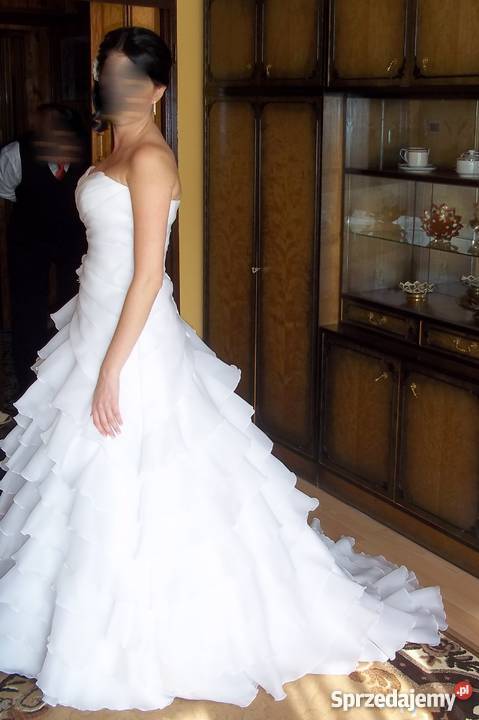 Suknia ślubna biała hiszpanka Agnes rozmiar 3840