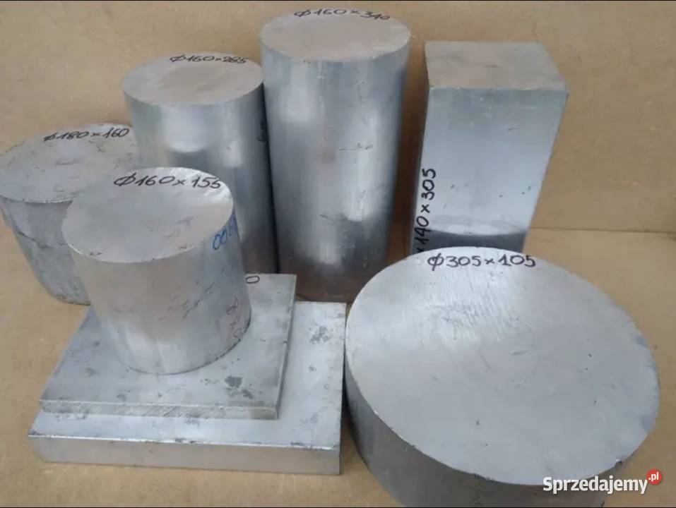 pręt wałek krążek aluminiowy fi 305 Fi 180 fi Biecz