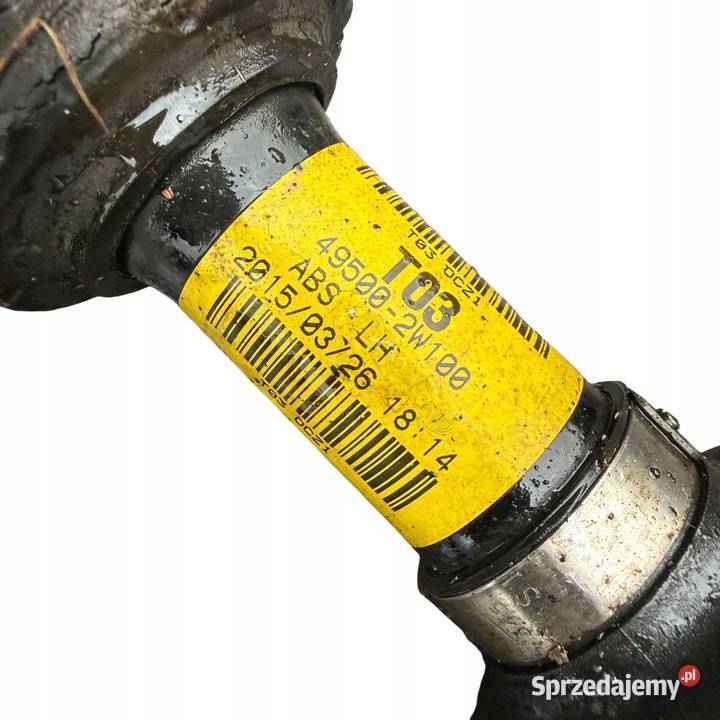 Półoś przednia lewa Hyundai Santa Fe 3 III 2014r wielkopolskie Barłogi