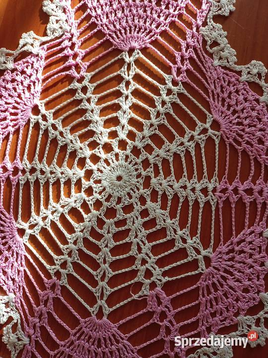 Fikuśny bieżnik serweta wielokolorowy