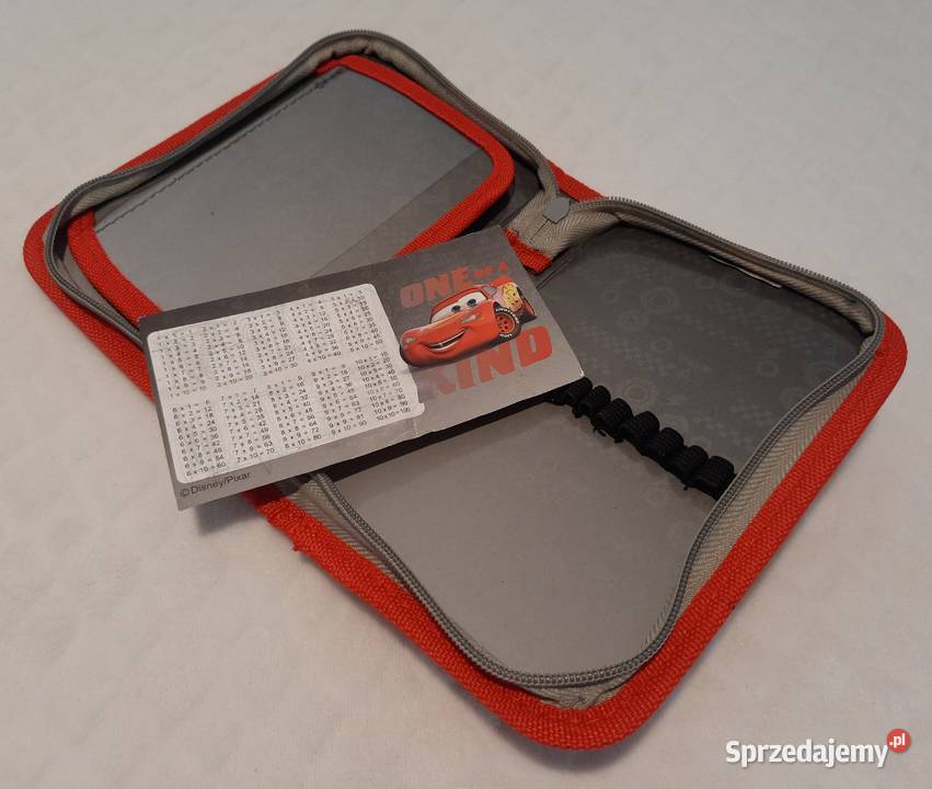 Piórnik Auta Cars Lighting McQueen Dziecka