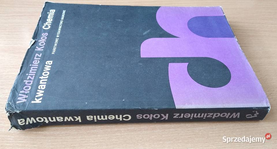 Chemia kwantowa Włodzimierz Kołos Biblioteka pomorskie Gdańsk sprzedam