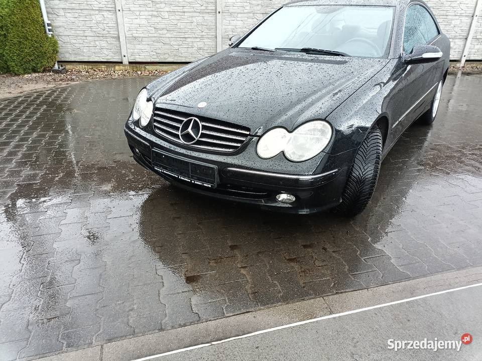 Mercedes Benz clk w 209 320 coupe 2003r nieuszkodzony Cekcyn