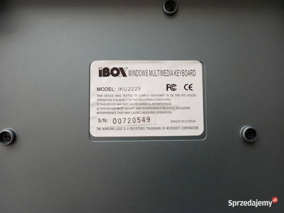 Klawiatura przewodowa Pozostałe